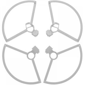 4pcs Quick Release Propeller Guard Ring Cover Protective Kit Compatible with D 2 SE Compatible Drone Accessories(A Gray)