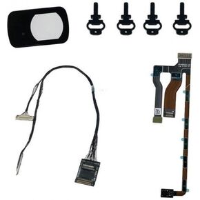 3 in 1 Flat Accessory Pack Compatible with D NI Camera Empty Motor Lens Glass(2 Cables)
