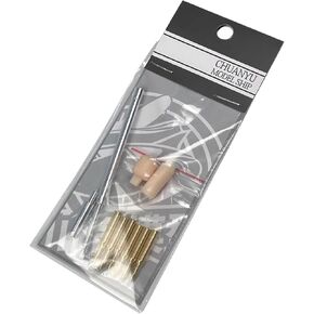 Aluminum+Brass Barrel with Shells Kit Model Tanks Aluminum 1/35 Tube for Takom 2142 Model