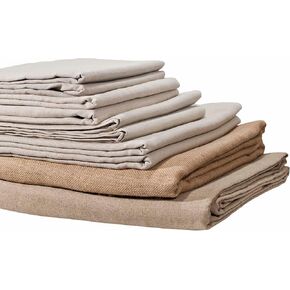 SoHo Urban Artist Professional Unprimed Linen Canvas for Artists, 67 in x 6 Yard, 12.7 oz Smooth Texture, Museum Quality, #42 Un-Stretched Canvas Blanket for Painting, Suitable for Large Works