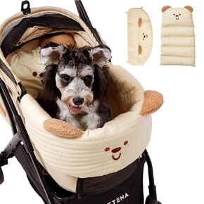 Dog Stroller Cushion & Dog Stroller Mat, Pet Stroller Cushion for Dogs & Cats, Ideal Pet Stroller Accessories & Pads for Comfortable Rides
