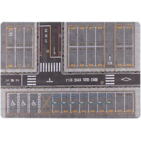1:64 Parking Mat Model Building Underground Car Park Diorama Model Cast Garage Background for Die-cast Car, H