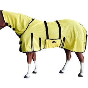HILASON Horse Fly Sheet - Summer Spring UV Protection Mesh Bug Mosquito FlySheet for Horses | Mosquito Horse Fly-Sheet