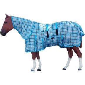 HILASON Horse Fly Sheet - Summer Spring UV Protection Mesh Bug Mosquito FlySheet for Horses | Mosquito Horse Fly-Sheet
