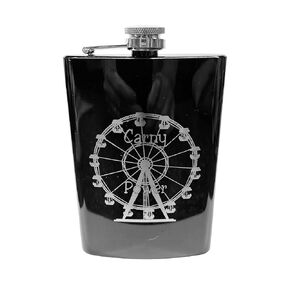8oz قارورة الطاقة الأسود الأسود