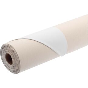 Paramount All Media Double-Primed White Canvas Roll 54" x6 Yard - Unbleached 100% Cotton, Acid-Free Acrylic Primer, 11 oz Primed Weight, Medium-Tooth Surface - Perfect for Oil, Acrylic, Alkyd Paints