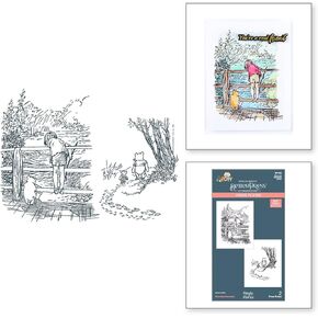 Spellbinders Friendly Moments Press Plate, Metal