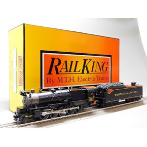 MTH RAILKING Western Maryland 2-10-0 Imperial Decapod STEAM Engine O Gauge 30-1875-1