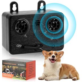Anti Barking Devices, Auto Barking Control Devices with 3 Modes, Ultrasonic Dog Bark Box Barking Deterrent Devices, 50Ft Effective Stop Barking Dog Devices for Indoor & Outdoor Use 1
