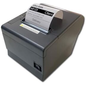 MR.BOSS 3 Inch Width Receipt Thermal Printer Bluetooth WiFi USB Support Food Delivery Ticket Printing App Ubereats Doordash Grubhub Postmates Also for Togo Shop Bubble Tea Fastfood Restaurant