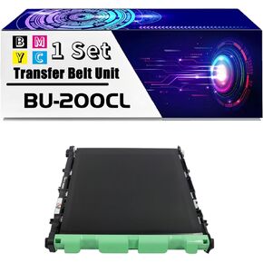 BU-200CL Transfer Belt Unit is Compatible for Brother HL-3070CW HL-3075CW HL-3040CN HL-3045CN Printers, High Yield 61000 Pages, with Chip for Long-Lasting Durability (1 Set)