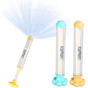 Firework Water Gun, 4PCS Fireworks Water Gun, Couples Romantic Firework Style Water Guns, High Pressure Pull-Out Sprinkler Spray Toys for Pool Party, Bathing