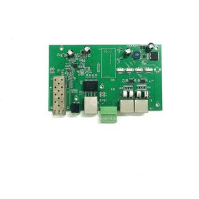 Support Customized PCB prototyping, with 3 Network Ports 1 Optical Fiber Port, and RS232/RS485 interfaces, Suitable for Devices Such as routers, switches, and Network Server motherboards
