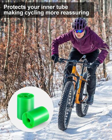 Fat Bike Tire Liner, Bicycle Tube Flat Protector Compatible with 20"/24"/26"/27.5/29" (29x4-5) in Kuwait