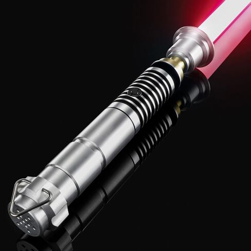 Upgrade App Control Metal Dueling Obw Lightsaber, Smooth Swing 16 Sound Effects 3 Light Effects, 16 Colors and Infinite Change Light Saber for Adults Kids (RGB-OBW) in Saudi Arabia