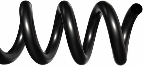 TruBind 23mm (15/16 in.) Spiral Binding Coils for Reports, Presentations and Proposals | 4:1 Pitch | 12 in. Length | White | 200 Sheets Binding Capacity | 50 Pack in Saudi Arabia