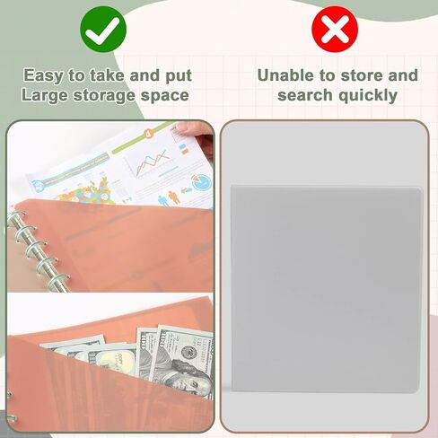 8 PCS Discbound Pocket Dividers 8.5 × 11 مع علامات تبويب وجيوب 8 علامات التبويب Discbound Pocket Bolders حجم الحرف Discbound Discbound Discbound Discist Discs Plannner Supplies لمكتب مدرسة الأعمال (Boho) in Saudi Arabia