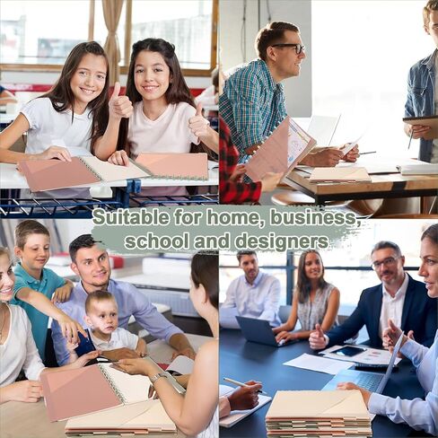 8 PCS Discbound Pocket Dividers 8.5 × 11 مع علامات تبويب وجيوب 8 علامات التبويب Discbound Pocket Bolders حجم الحرف Discbound Discbound Discbound Discist Discs Plannner Supplies لمكتب مدرسة الأعمال (Boho) in Saudi Arabia