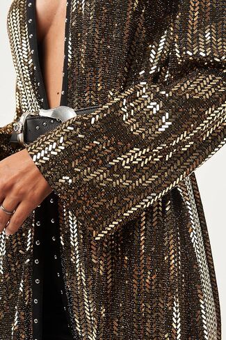 Seta Apparel Women's Ross Sequin Tunic in Kuwait