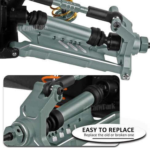 ترقيات محاور عمود محرك الأقراص ل 1/10 4WD SLASH/Rustler/Stampede/Jat0 4x4 (BL-2S) (VXL) ، F0RD F15O ، RC الأمامي والخلف ، CVD CVD W/Hex Up ، Titanium in Kuwait