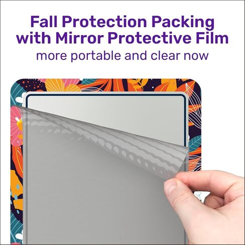 Locker Mirror Magnetic for School and Office, with Strong and 100% Magnetic Mirror for Locker, Magnetic Locker Mirror with Colorful Design, 1 Pack, Practical and Reliable Locker Accessories in Kuwait