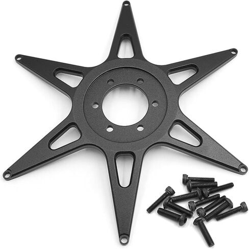 Aluminum 7075 Front Hub Spoke Support Plate for LOSI 1/4 Promoto-MX Motorcycle Metal Front Wheel Support Repair Modification Upgrade Parts (Red) in Saudi Arabia