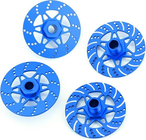ترقيات قرص الفرامل من ألومنيوم سبيكة مع 4pcs المكسرات لـ Arrma 1/8 Typhon 6S BLX 1/7 جناية لا حدود لها 6S BLX (أحمر) in Kuwait