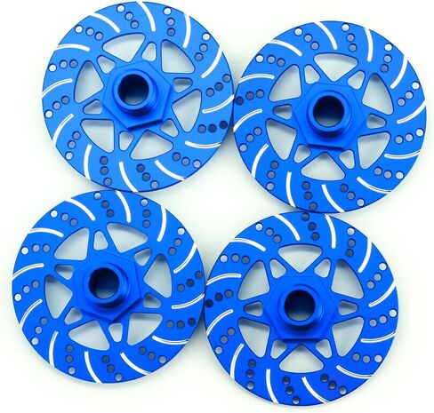 ترقيات قرص الفرامل من ألومنيوم سبيكة مع 4pcs المكسرات لـ Arrma 1/8 Typhon 6S BLX 1/7 جناية لا حدود لها 6S BLX (أحمر) in Kuwait