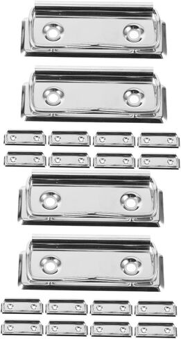 ARTIBETTER 5sets Office Clipboard Clip Boards for Classroom Mountable Clipboards Clips Metal Writing Board 10pcs*5 in Saudi Arabia