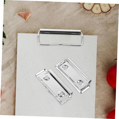 ARTIBETTER 5sets Office Clipboard Clip Boards for Classroom Mountable Clipboards Clips Metal Writing Board 10pcs*5 in Saudi Arabia