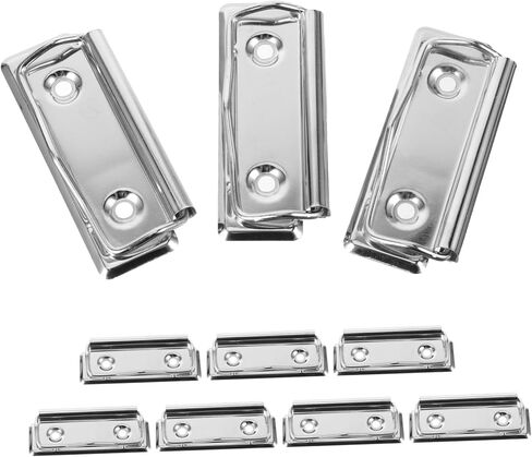 ARTIBETTER 5sets Office Clipboard Clip Boards for Classroom Mountable Clipboards Clips Metal Writing Board 10pcs*5 in Saudi Arabia