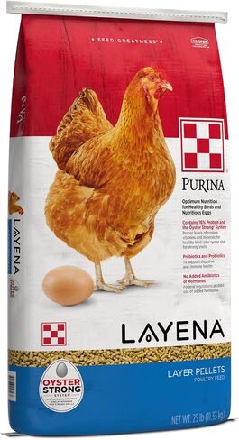 Purina ، الكريات Layena ، تغذية الدجاج للدجاجات ، 25 رطلاً in Kuwait