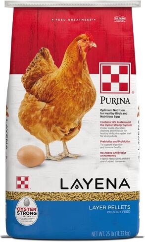 Purina ، الكريات Layena ، تغذية الدجاج للدجاجات ، 25 رطلاً in Kuwait