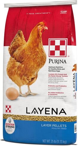 Purina ، الكريات Layena ، تغذية الدجاج للدجاجات ، 25 رطلاً in Kuwait