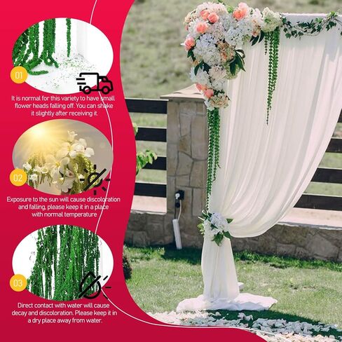 5 قطع زهور زفاف قطيفة مجففة حقيقية معلقة - 23 بوصة زهور مجففة خضراء محفوظة لزهور قوس الزفاف، أكاليل الزهور، ترتيب زهور الوستارية، ديكور مزهرية ريفي، تعليق على الحائط in Kuwait