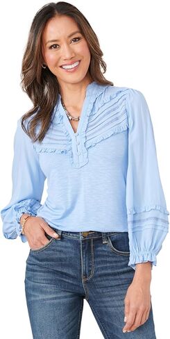 Democracy womens Democracy Women's Mixed Media Top Democracy Women's Mixed Media Top in Kuwait