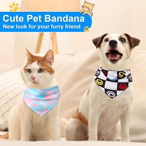 72 PCS 4th of July Dog Bandanas Bulk Patriotic Dog Bandana Bandana قابلة للتعديل قابلة للغسل المثلث الأليفة وشاحًا ناعم in Saudi Arabia