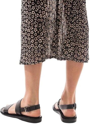 Golan - Leather Slingback Flat Sandal - Womens Sandals in Kuwait