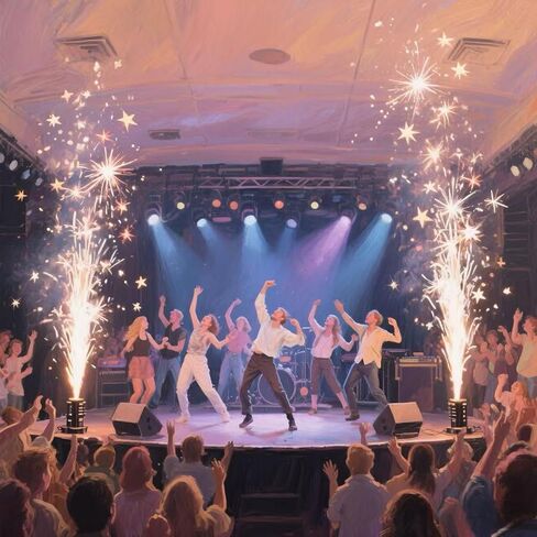 Spider Moving Head DJ Light, 8 LEDs Beam Stage Lights RGBW, Sound Activated/DMX-512 Control for Party, Church, Event, Concert Club Event Lighting in Saudi Arabia