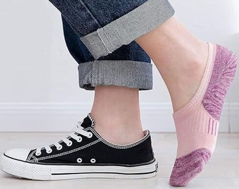 ANCHOVY Women's Socks Performance Cushioned Athletic Ankle Socks No Show Running Socks Low Cut Socks for Men&Women,5-9#C1021 in Saudi Arabia