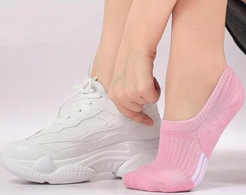 ANCHOVY Women's Socks Performance Cushioned Athletic Ankle Socks No Show Running Socks Low Cut Socks for Men&Women,5-9#C1021 in Saudi Arabia