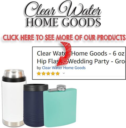 Clear Water Home Goods - 8 أوقية حورية البحر المجسم اللمعان البريق الفولاذ المقاوم للصدأ قارورة الفولاذ المقاوم للصدأ مع القمع - حفل زفاف - العريس - وصيفات الشرف in Saudi Arabia