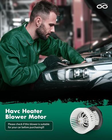 SCITOO Front HVAC Heater Blower Motor Fit for Porsche & Volkswagen Vehicles -2011-2018 Porsche Cayenne, 2011-2017 Volkswagen Touareg Heat AC Blower Motor Replacement Blower Assembly Replace OE BM4090C in Saudi Arabia