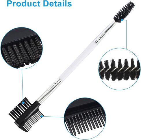 2pcs الكلب المزيل دموع البقع المزيل ، أداة تنظيف فرشاة العين المزدوجة رأس الكلاب للكلاب الصغيرة والقطط ، الأبيض in Kuwait