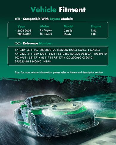 SCITOO CO 29006C AC Clutch for T-oyota Matrix Corolla 1.8L 2003 2004 2005 2006 2007 2008 in Kuwait