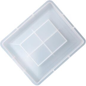 NUOBESTY DIY Silicone Photo Frame Molds for Craft Projects Durable and Versatile Picture Frame Making Supplies Compatible Other Materials for Creative Home