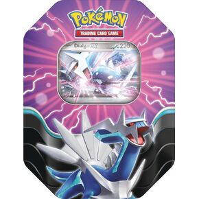 Pokémon TCG: Azure Legends Tin – Dialga ex (4 Booster Packs & 1 Foil Promo Card)