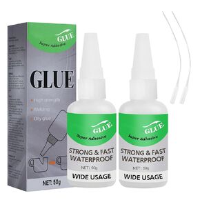 Welding High Strength Oily Glue, Multifunctional Universal Glue Super Glue Fast Repair, Instant Bonding, Strong Adhesion, Repairs for Metal, Plastic, Wood, Ceramics, Leather, Glass (2PCS)