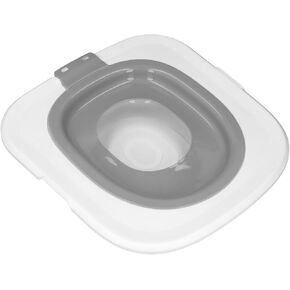 Premium ABS Cat Toilet Training Kit, Removable Reusable Grey Cat Toilet Trainer for Home Restroom