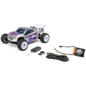 Losi Micro-T RC Car 1/28 2WD Silver RTR ، LOS-1392T2
